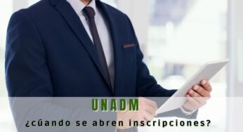¿Cuándo sale la convocatoria UnADM?