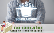 Becas Benito Juárez 2022. Habilitan citas en línea